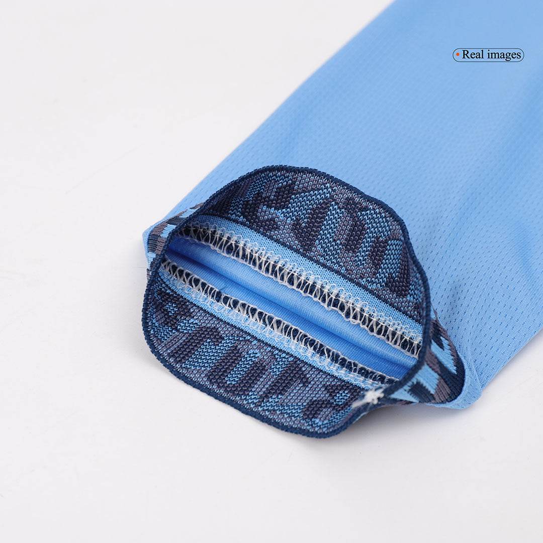 Manchester City Home Koszulka piłkarska z długim rękawem 2024/25 - Topowe Koszulki Pilkarskie Sklep Internetowy