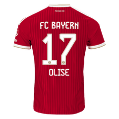 Męska koszulka Bayernu Monachium domowa OLISE #17 wersja zawodnicza 2026/27
