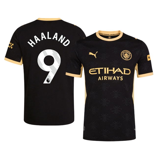 Męska koszulka Manchesteru City wyjazdowa HAALAND #9 wersja zawodnicza 2026/27