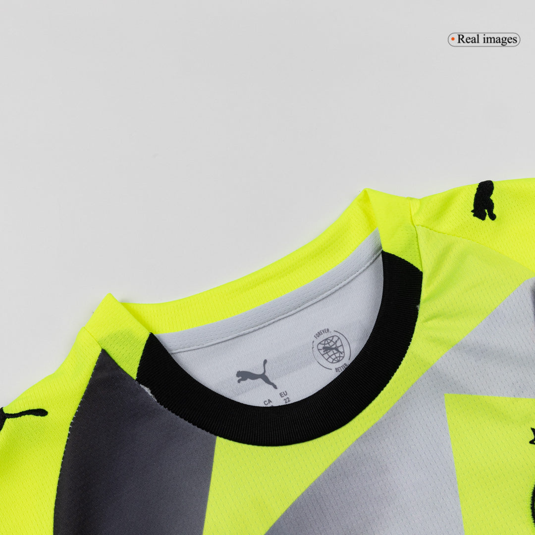 Dziecięcy Zestaw Wyjazdowa Borussia Dortmund (Koszulka+Spodenki) 2025/26