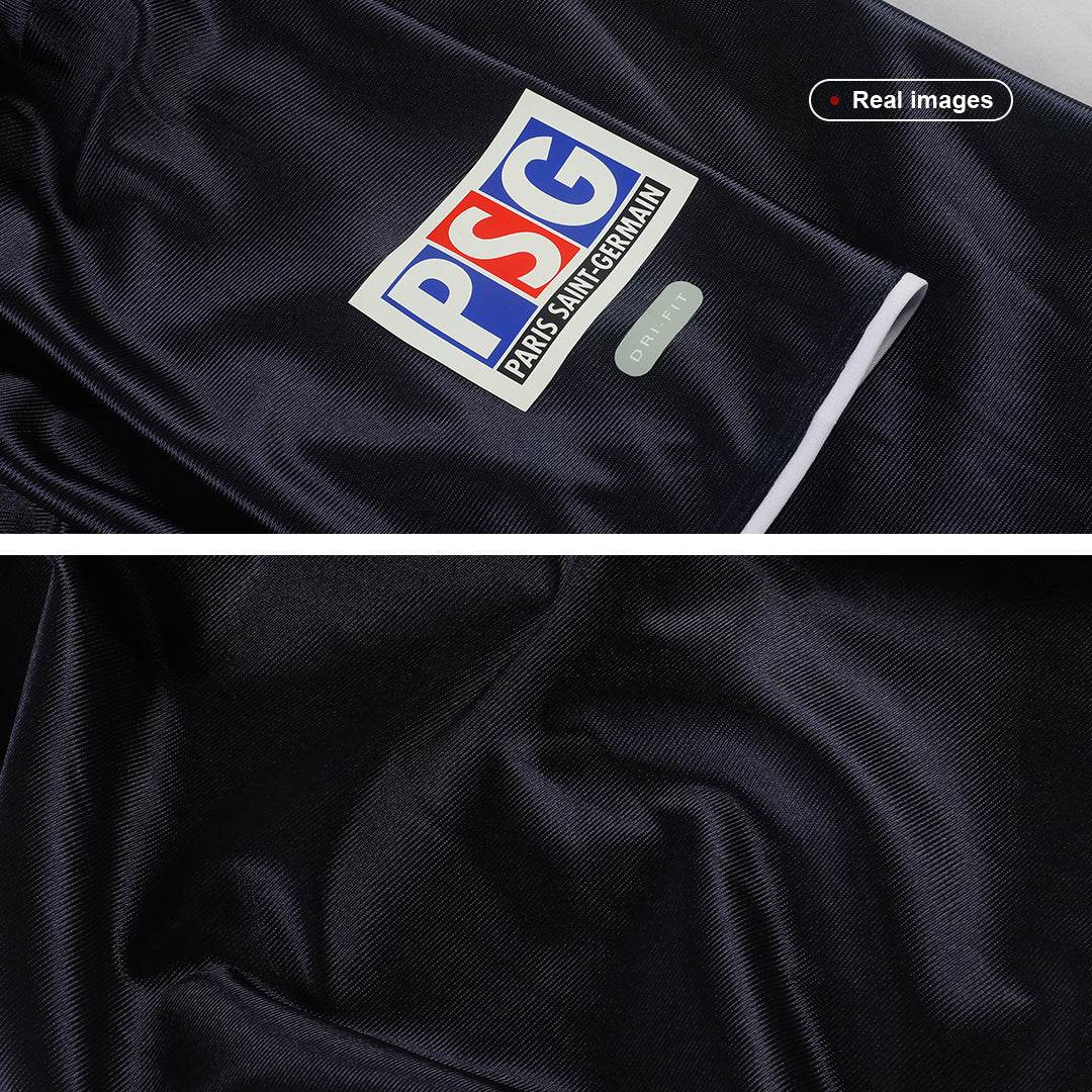 Męska domowa koszulka piłkarska PSG Retro 2001/02 - Topowe Koszulki Pilkarskie Sklep Internetowy