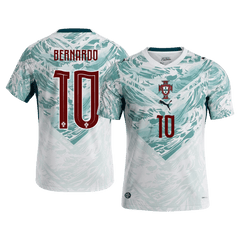 Męska koszulka Portugalii wyjazdowa BERNARDO #10 - Mundial 2026