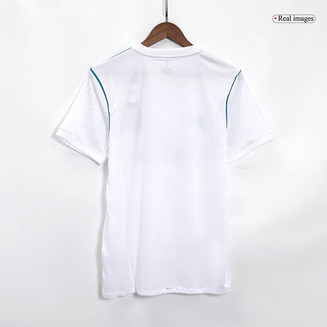 Męska Koszulka Retro Domowa Real Madryt MODRIĆ #10 2017/18 - Topowe Koszulki Pilkarskie Sklep Internetowy