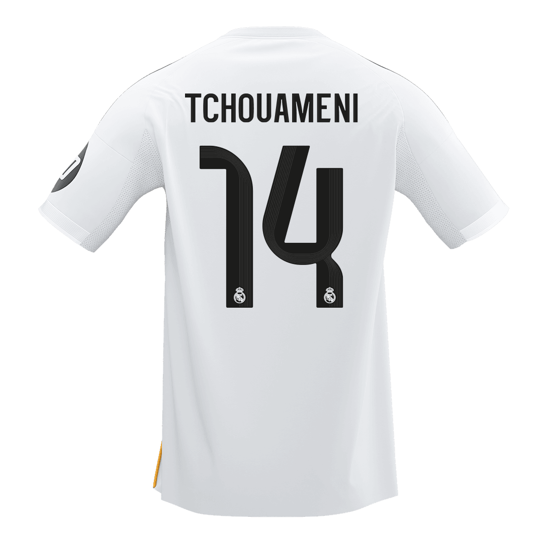 Męska Koszulka Domowa Real Madrid TCHOUAMENI #14 2025/26 [PREMIUM] - Topowe Koszulki Pilkarskie Sklep Internetowy