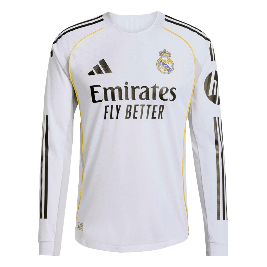 Real Madrid Heimtrikot für Herren 2025/26, Fußballversion – Slim Fit