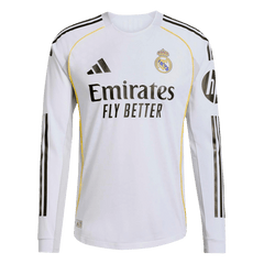Real Madrid Heimtrikot für Herren 2025/26, Fußballversion – Slim Fit