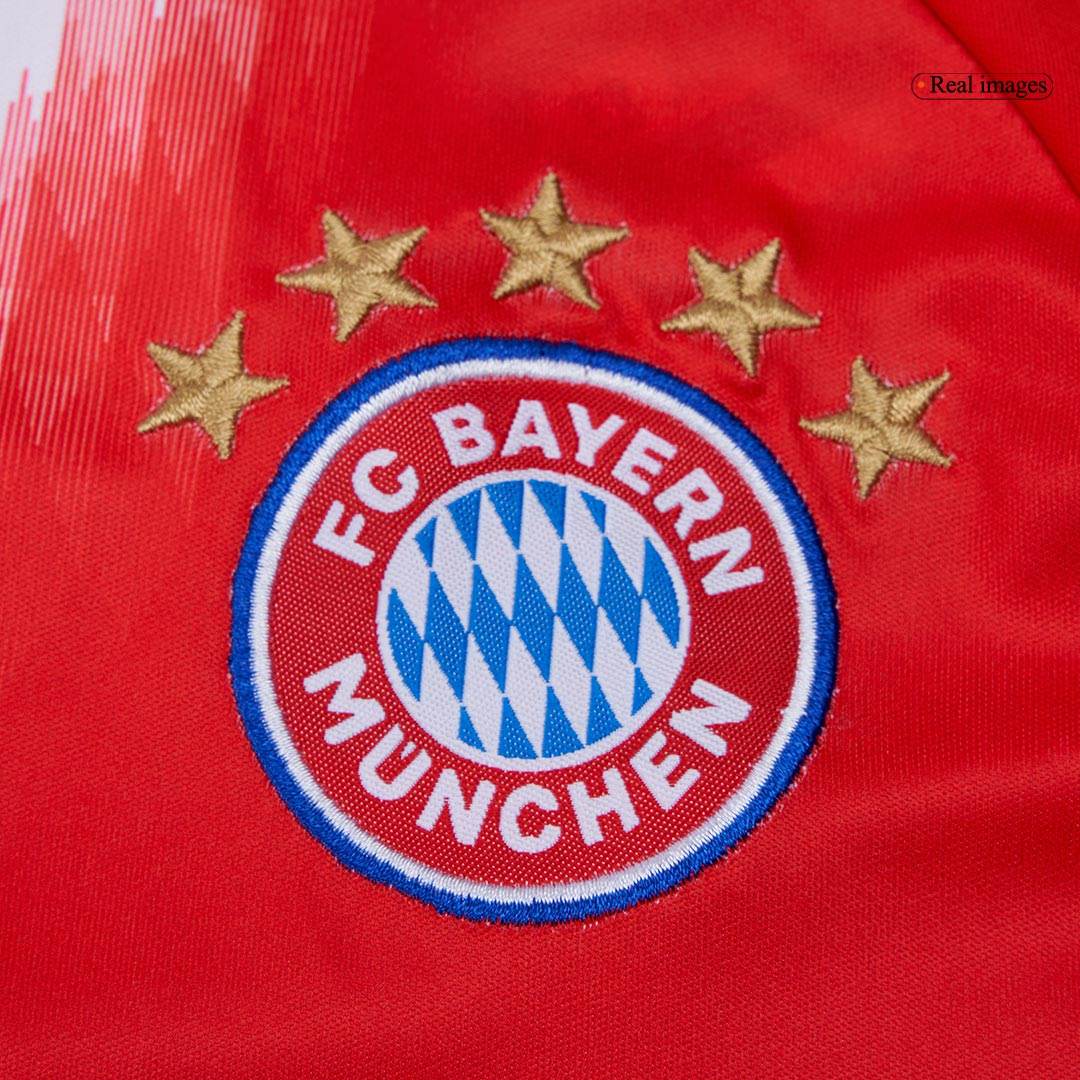 Dziecięcy Zestaw Domowy Bayern Monachium (Koszulka+Spodenki) 2025/26 - Topowe Koszulki Pilkarskie Sklep Internetowy
