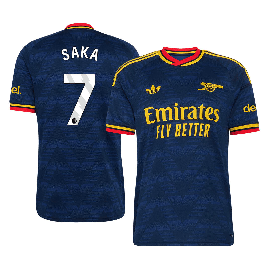 Męska koszulka Arsenalu wyjazdowa SAKA #7 2026/27