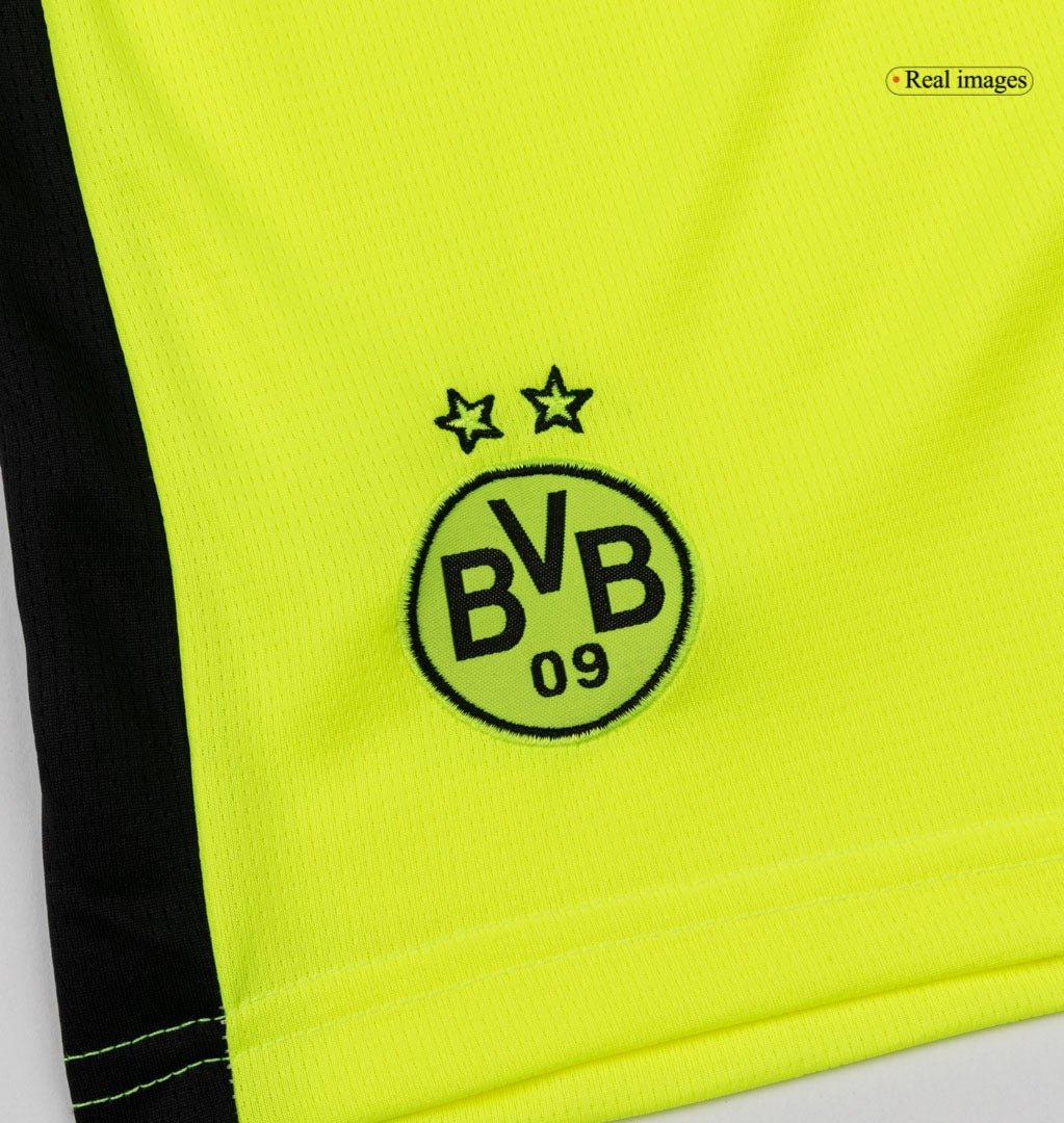 Dziecięcy Zestaw Wyjazdowa Borussia Dortmund (Koszulka+Spodenki) 2025/26