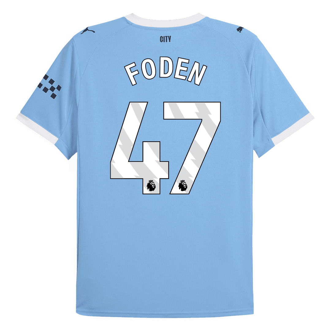 Męska Koszulka Domowa Manchester City FODEN #47 2025/26 - Topowe Koszulki Pilkarskie Sklep Internetowy