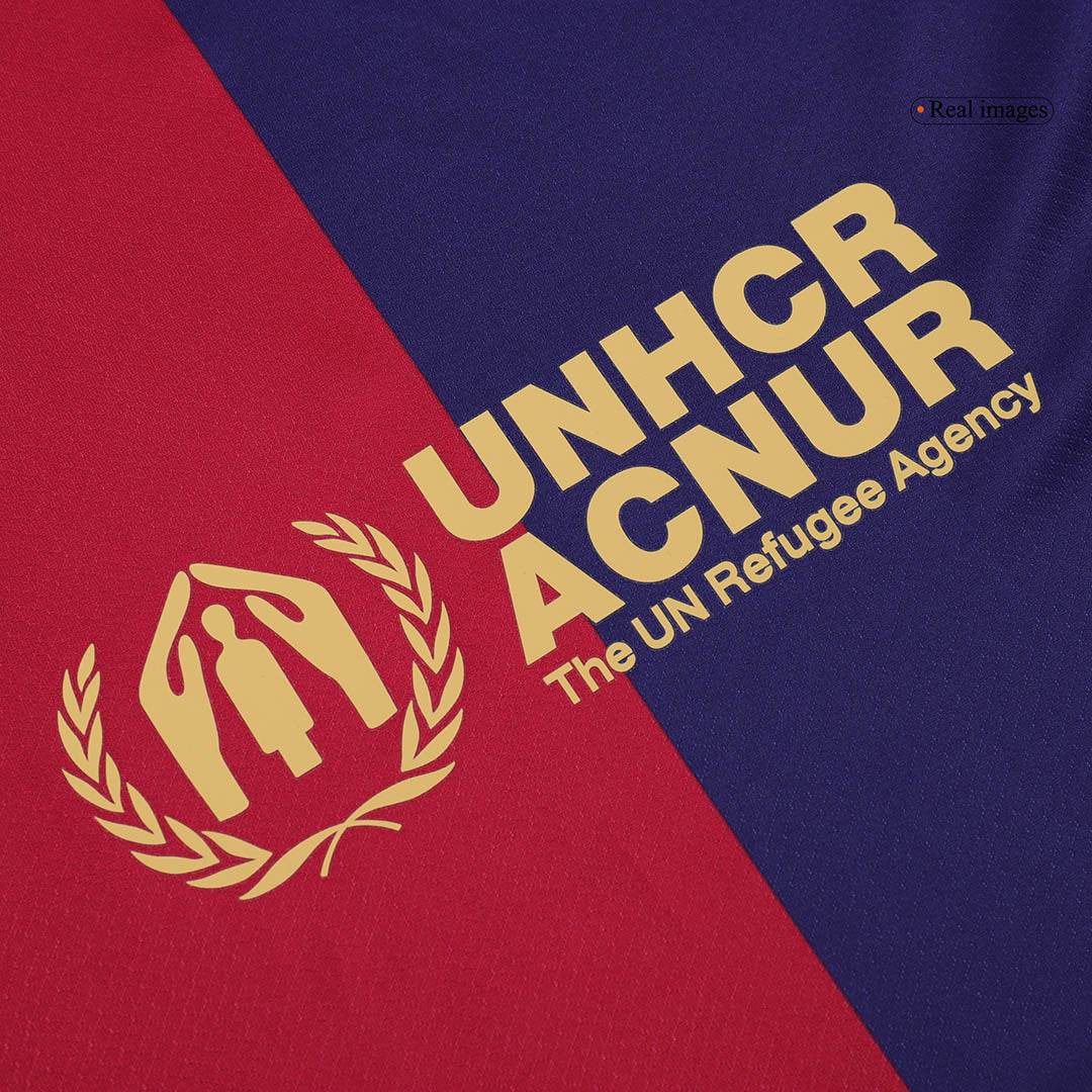 Strój Domowy Barcelona 2024/25 (Koszulka + Spodenki + Getry) - Topowe Koszulki Pilkarskie Sklep Internetowy