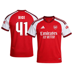 Męska koszulka Arsenalu domowa RICE #41 2026/27 - UCL