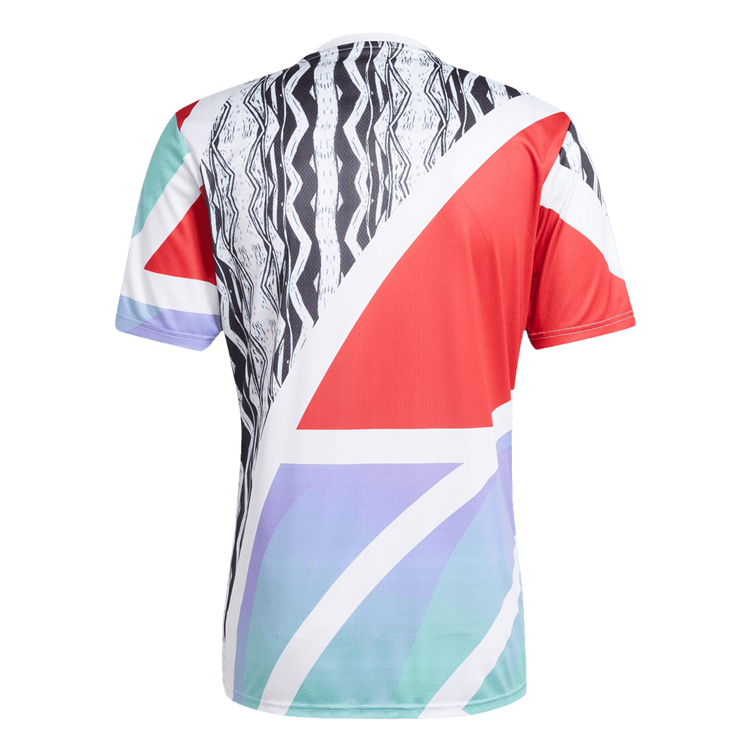 Męska koszulka przedmeczowa Arsenal 2024/25 - Topowe Koszulki Pilkarskie Sklep Internetowy