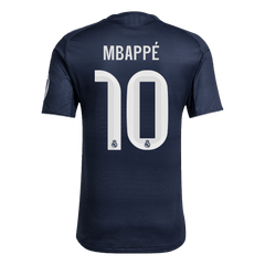 Męska Koszulka Wyjazdowa Real Madryt MBAPPÉ #10 Wersja Piłkarska 2025/26 - Slim Fit - Topowe Koszulki Pilkarskie Sklep Internetowy