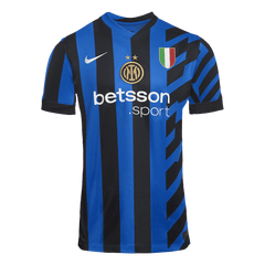 Męska domowa koszulka piłkarska Inter Mediolan 2024/25 - Topowe Koszulki Pilkarskie Sklep Internetowy