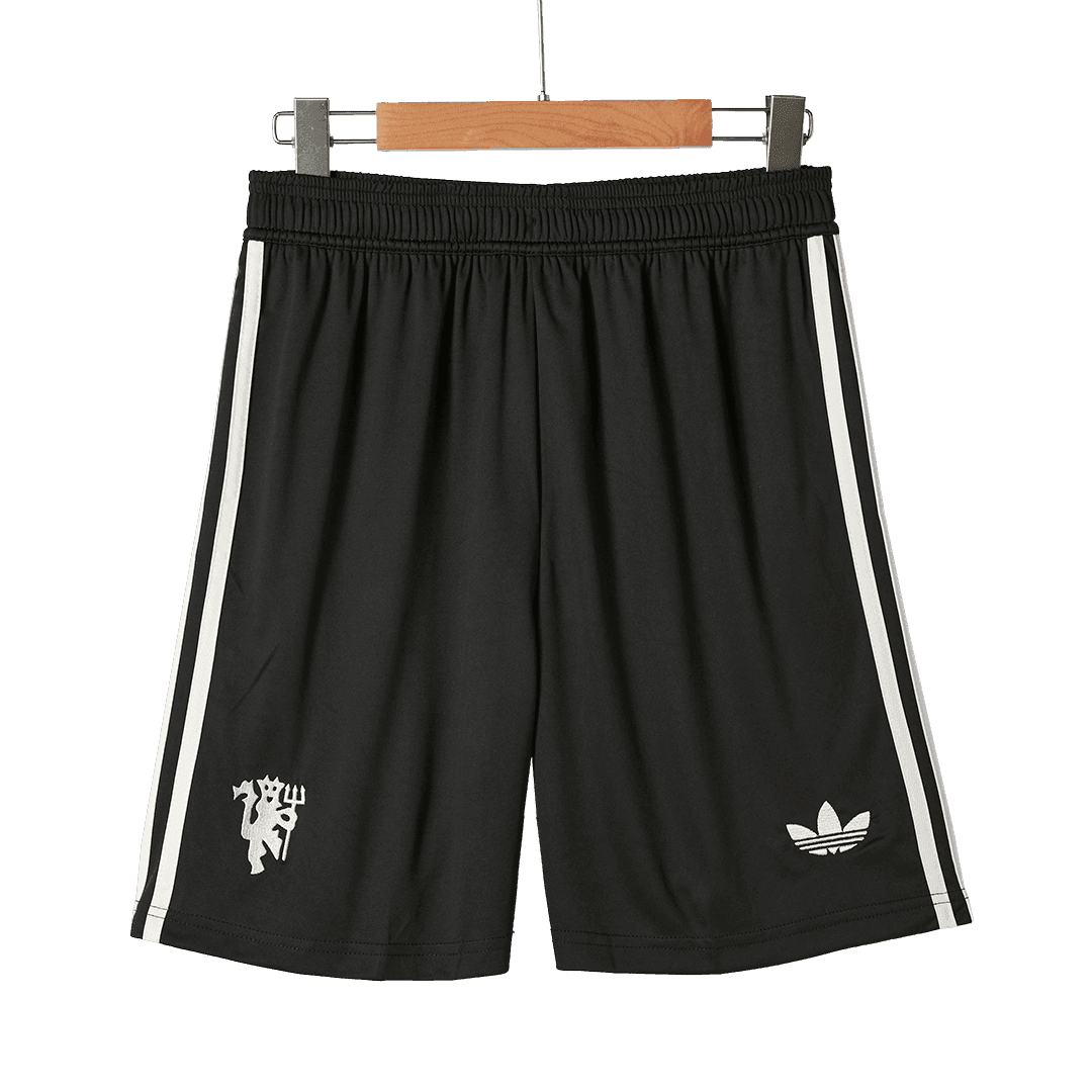 Strój piłkarski Manchester United Trzeci Wyjazdowy (Koszulka + Spodenki + Getry) 2024/25 - Topowe Koszulki Pilkarskie Sklep Internetowy