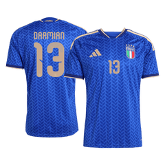 Męska Koszulka Domowa Italy DARMIAN #13 World Cup 2026