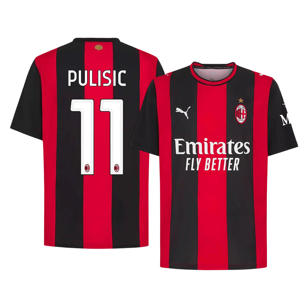 Męska koszulka AC Milan domowa PULISIC #11 2026/27