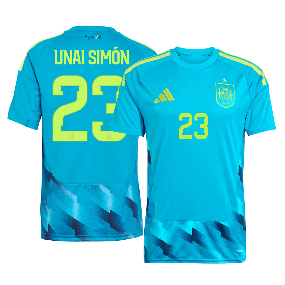 Męska koszulka Hiszpanii UNAI SIMÓN #23 - Mundial 2026
