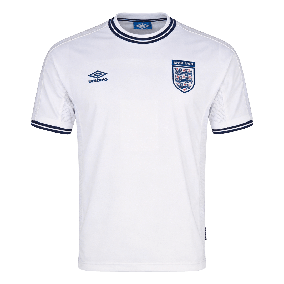 Męska Koszulka Retro Domowa England 2000