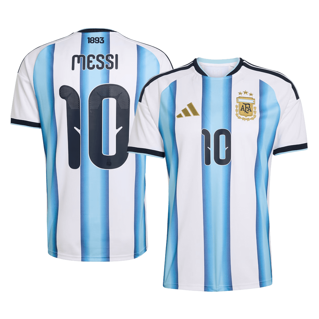 Męska koszulka Argentyny domowa MESSI #10 – Mundial 2026 [PREMIUM]