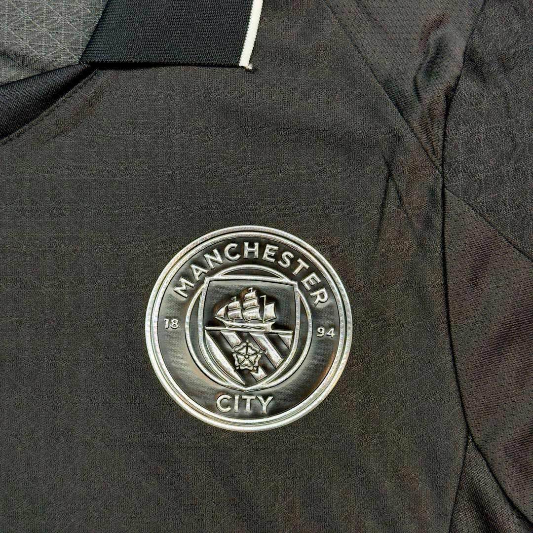 Męska Koszulka Wyjazdowa Manchester City RODRIGO #16 Wersja Piłkarska 2025/26 - Slim Fit - Topowe Koszulki Pilkarskie Sklep Internetowy