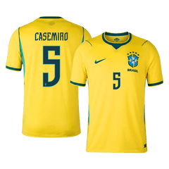 Męska koszulka Brazylii domowa CASEMIRO #5 - Mundial 2026