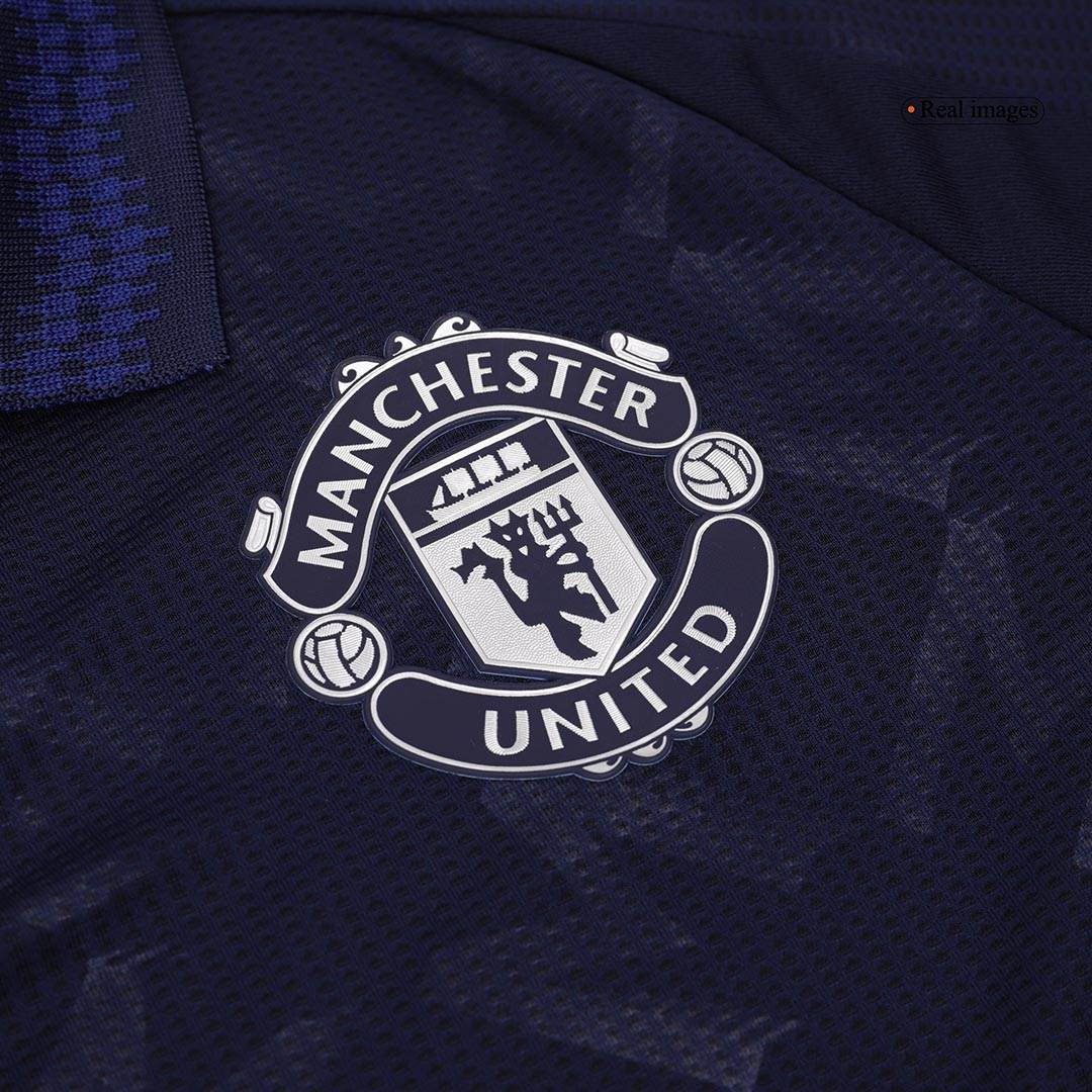 Męska Wysokiej jakości koszulka piłkarska Manchester United w wersji wyjazdowej 2024/25 - Slim Fit - Topowe Koszulki Pilkarskie Sklep Internetowy