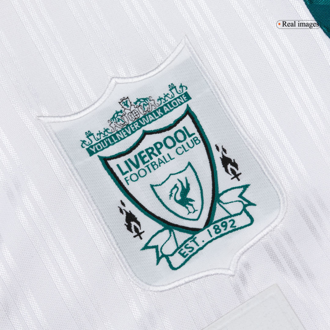 Męska Koszulka Retro Wyjazdowa Liverpool 1995/96
