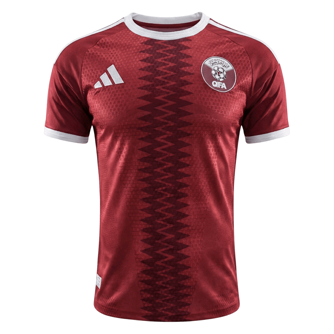 Męska koszulka Kataru domowa wersja zawodnicza – Mundial 2026