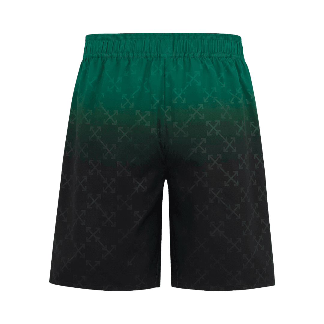 Męski Zestaw Czwarta Wyjazdowa AC Milan (Koszulka+Spodenki) 2024/25 - Topowe Koszulki Pilkarskie Sklep Internetowy