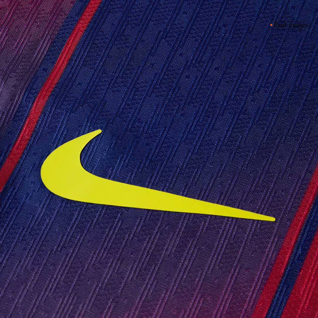 Męska Koszulka Domowa Barcelona ROONY #19 Wersja Piłkarska 2025/26 - Slim Fit