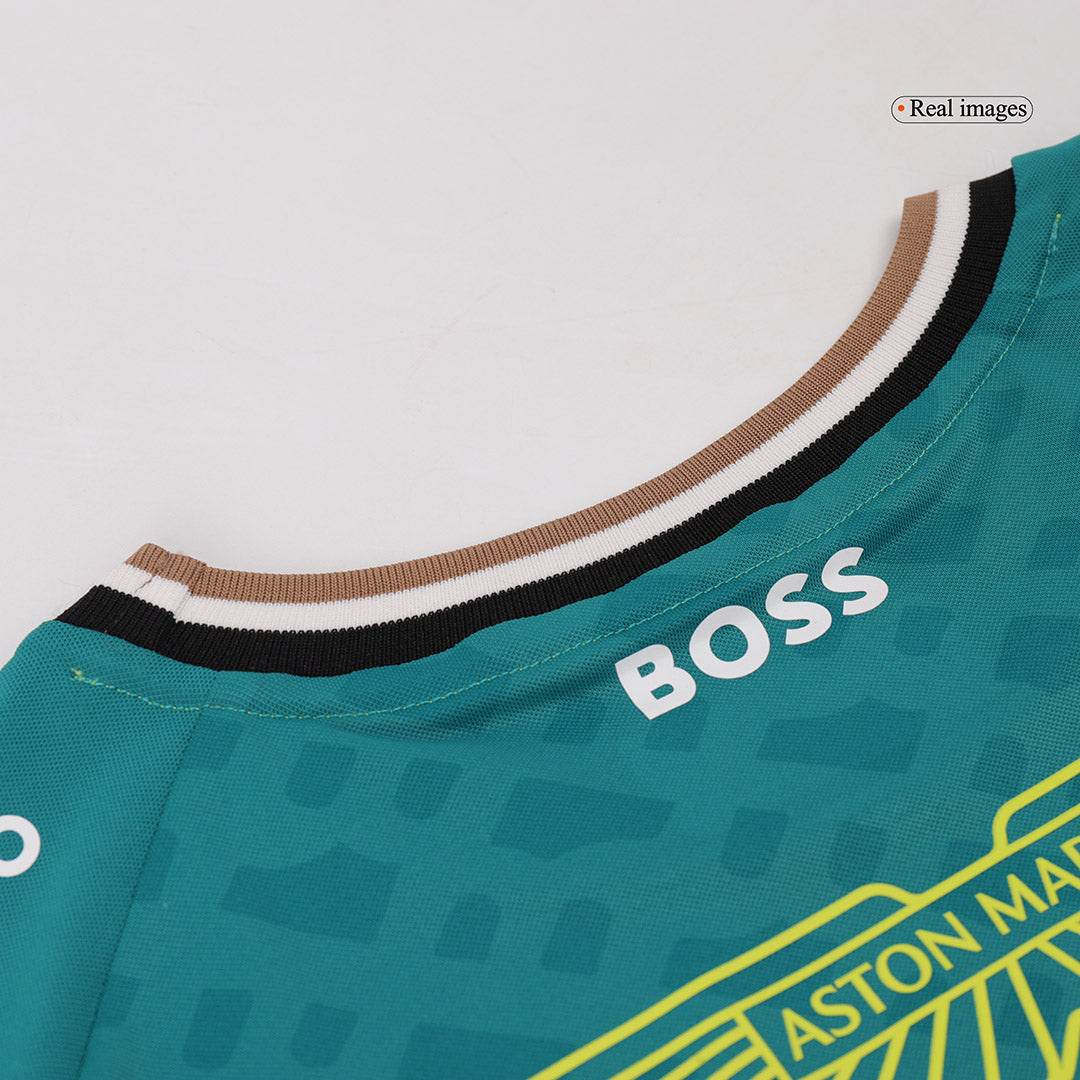 Koszulka kierowcy Aston Martin Fernando Alonso 2024-Wyprzedaż Sezonowa - Topowe Koszulki Pilkarskie Sklep Internetowy