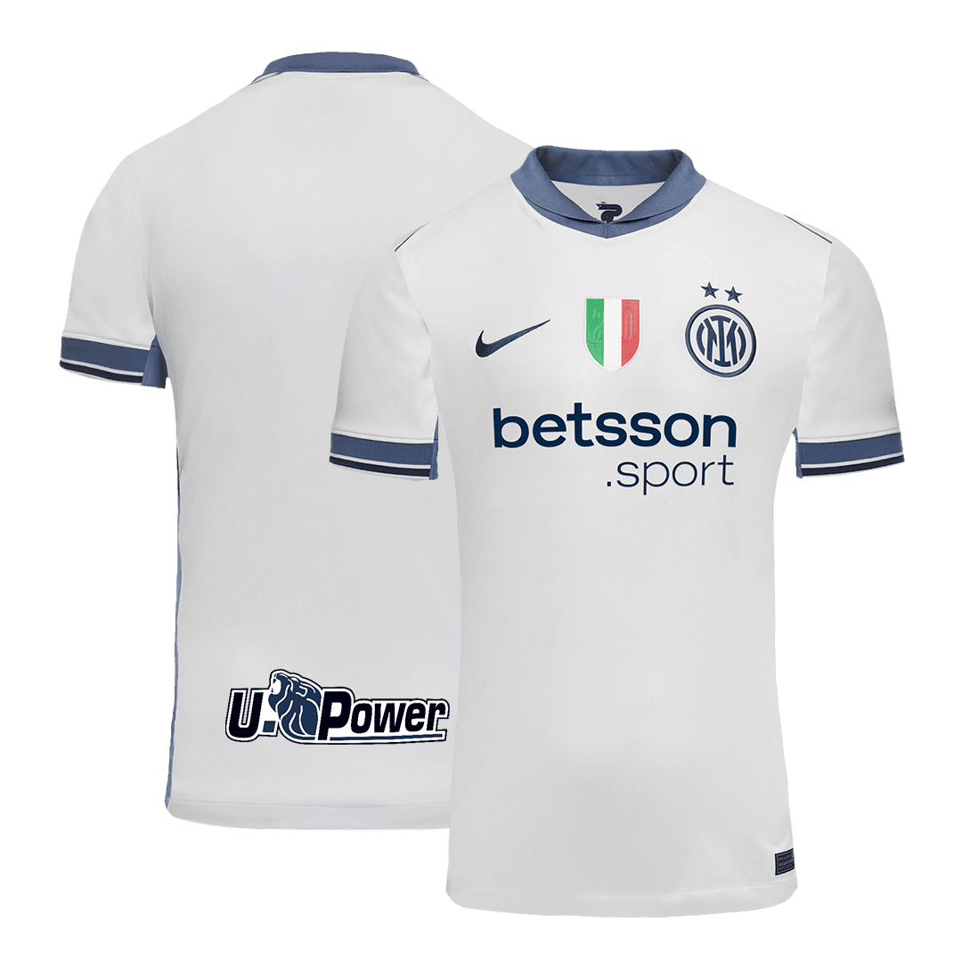 Męska wyjazdowa koszulka piłkarska Inter Mediolan 2024/25 - Topowe Koszulki Pilkarskie Sklep Internetowy