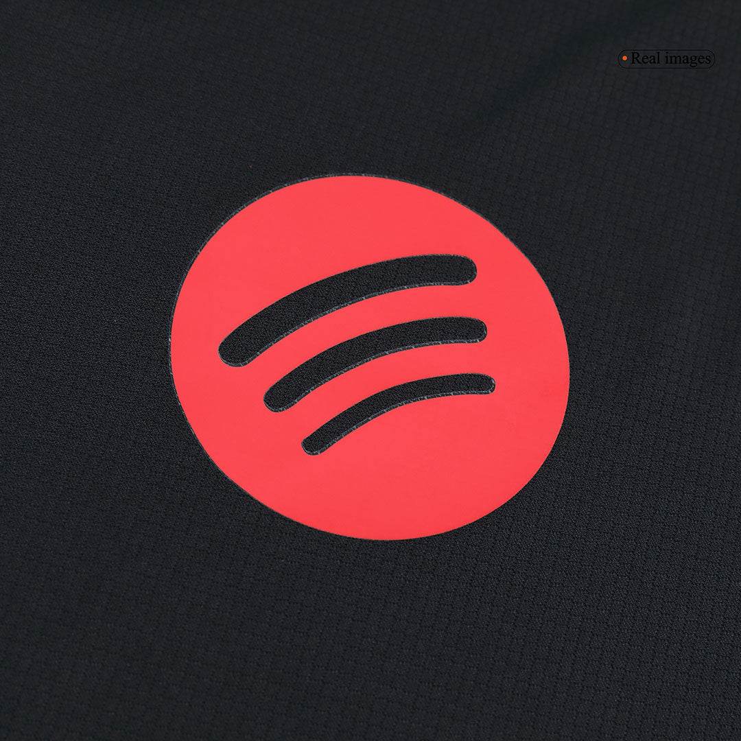 Zestaw Piłkarski Dla Dzieci Barcelona Away (Koszulka+Spodenki) 2024/25 - Spotify Logo without Text - Topowe Koszulki Pilkarskie Sklep Internetowy