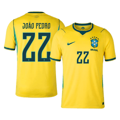 Męska koszulka Brazylii domowa JOÃO PEDRO #22 - Mundial 2026