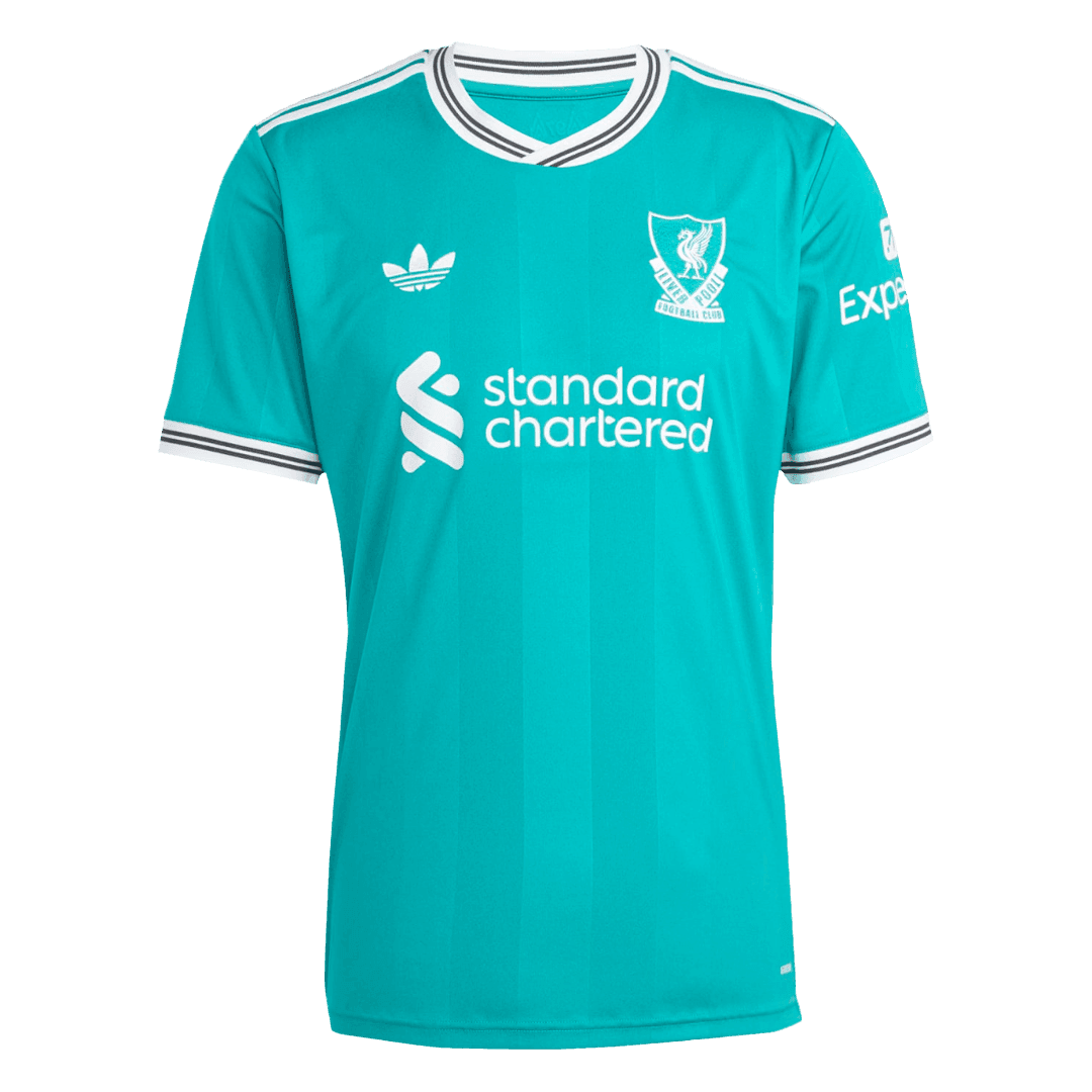 Męska Koszulka Trzecia Wyjazdowa Liverpool M.SALAH #11 2025/26 - Topowe Koszulki Pilkarskie Sklep Internetowy