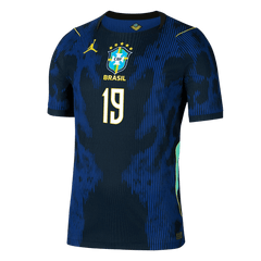 Męska koszulka Brazylii wyjazdowa ENDRICK #19 wersja zawodnicza - Mundial 2026