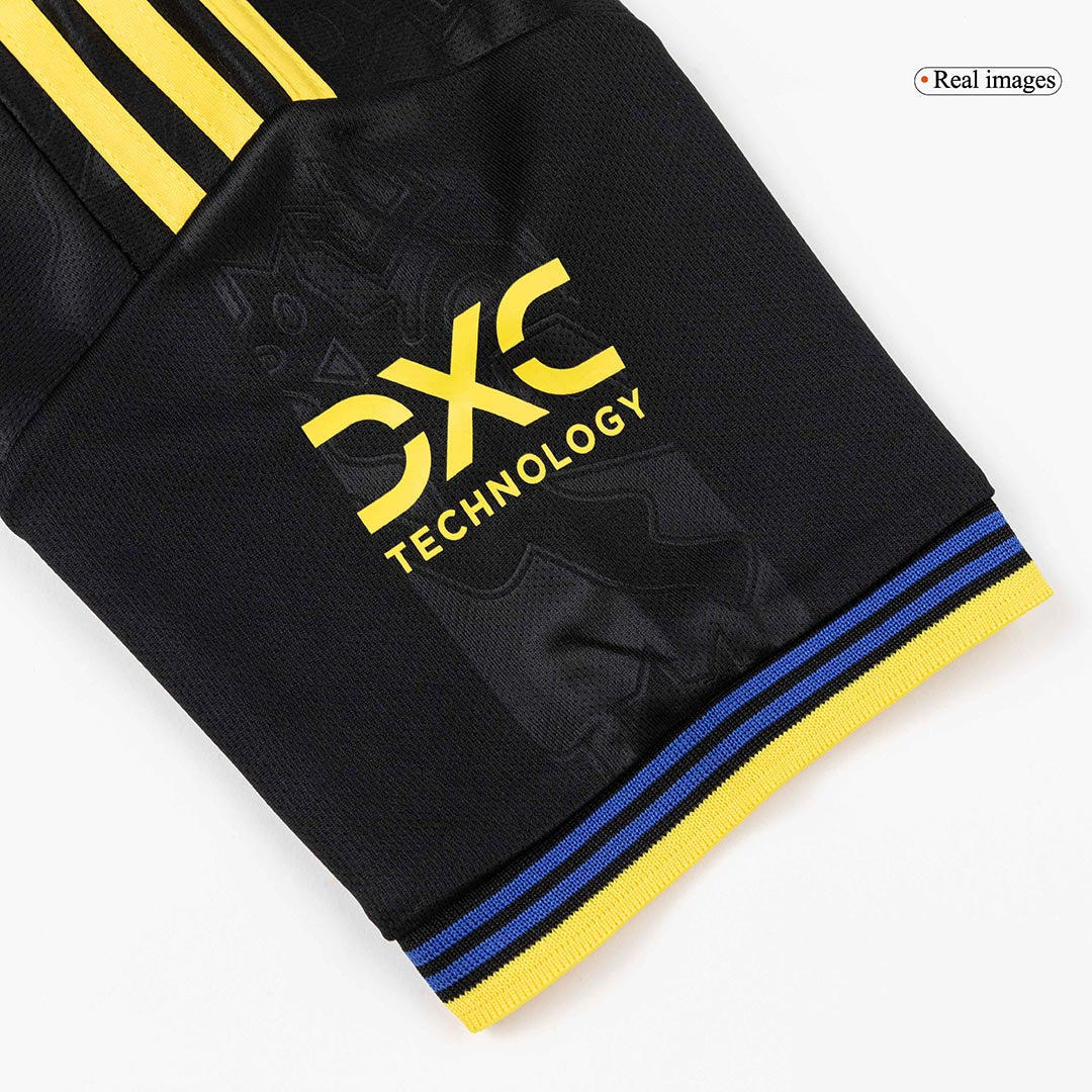Dziecięcy Zestaw Trzecia Wyjazdowa Manchester United (Koszulka+Spodenki) 2025/26