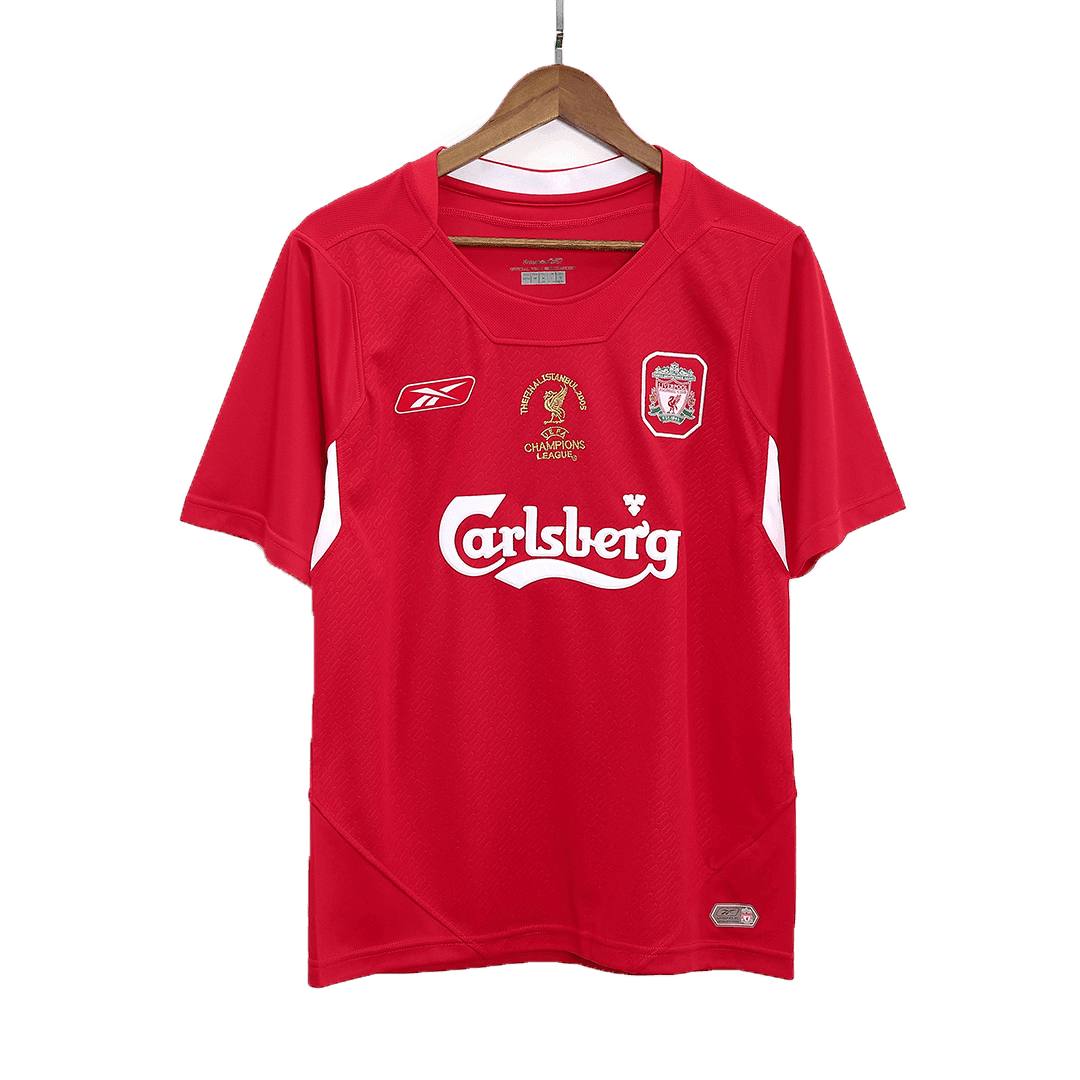 Męska Koszulka Retro Liverpool 2005 - UCL - Topowe Koszulki Pilkarskie Sklep Internetowy