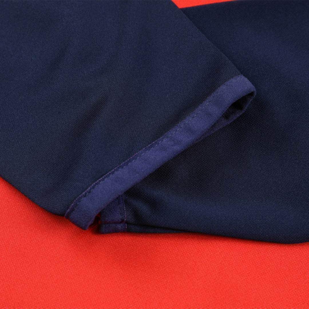 Męska Zestaw bluzy zapinanej na zamek Manchester United (top + spodnie) 2024/25 - Topowe Koszulki Pilkarskie Sklep Internetowy