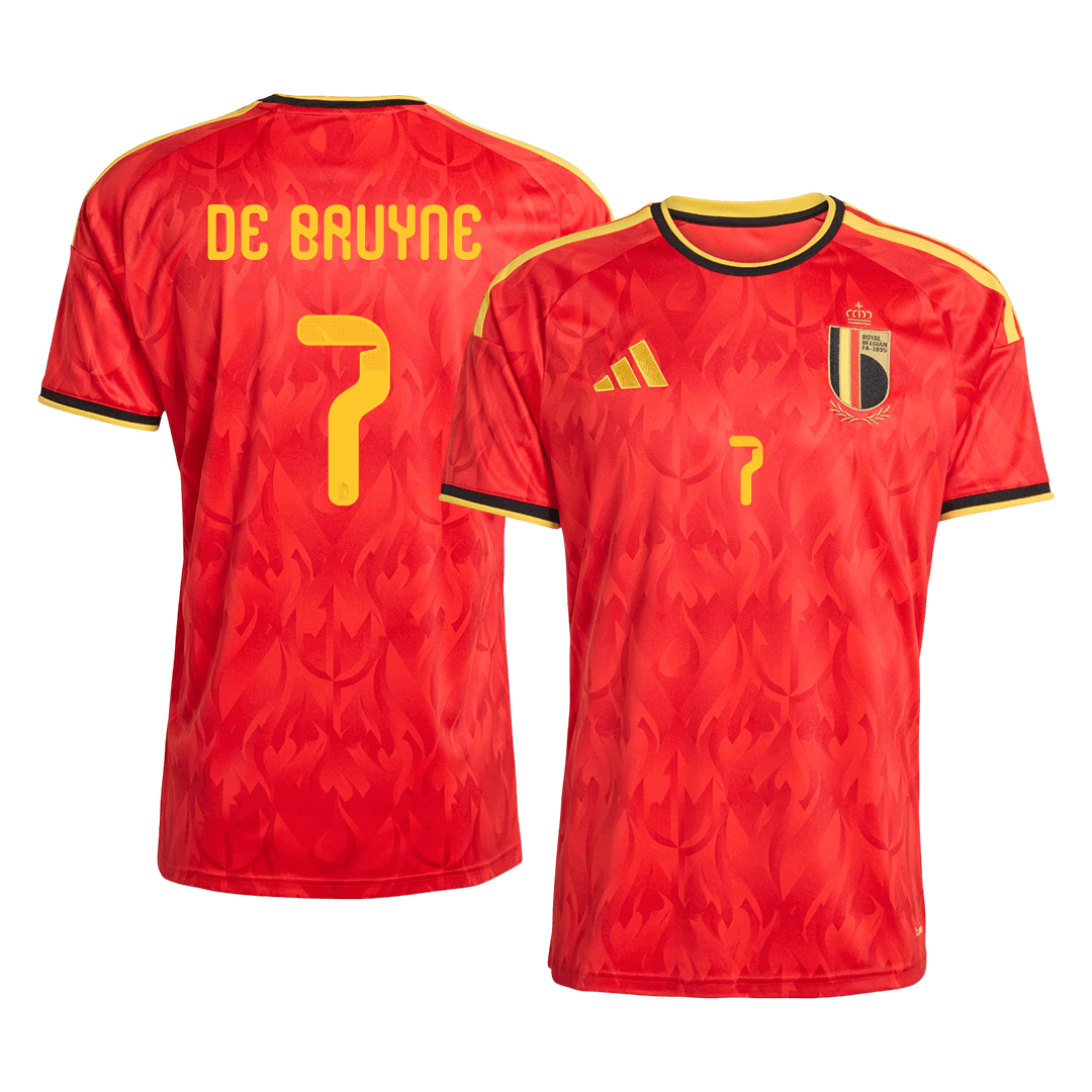 Męska koszulka Belgii domowa DE BRUYNE #7 – Mundial 2026
