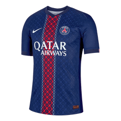 PSG João Neves #87 Herren-Heimtrikot 2025/26 Fußballversion - Slim Fit