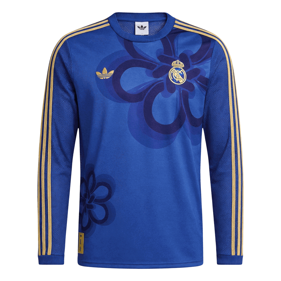 Męska Koszulka Real Madrid 2025/26 z Długim Rękawem