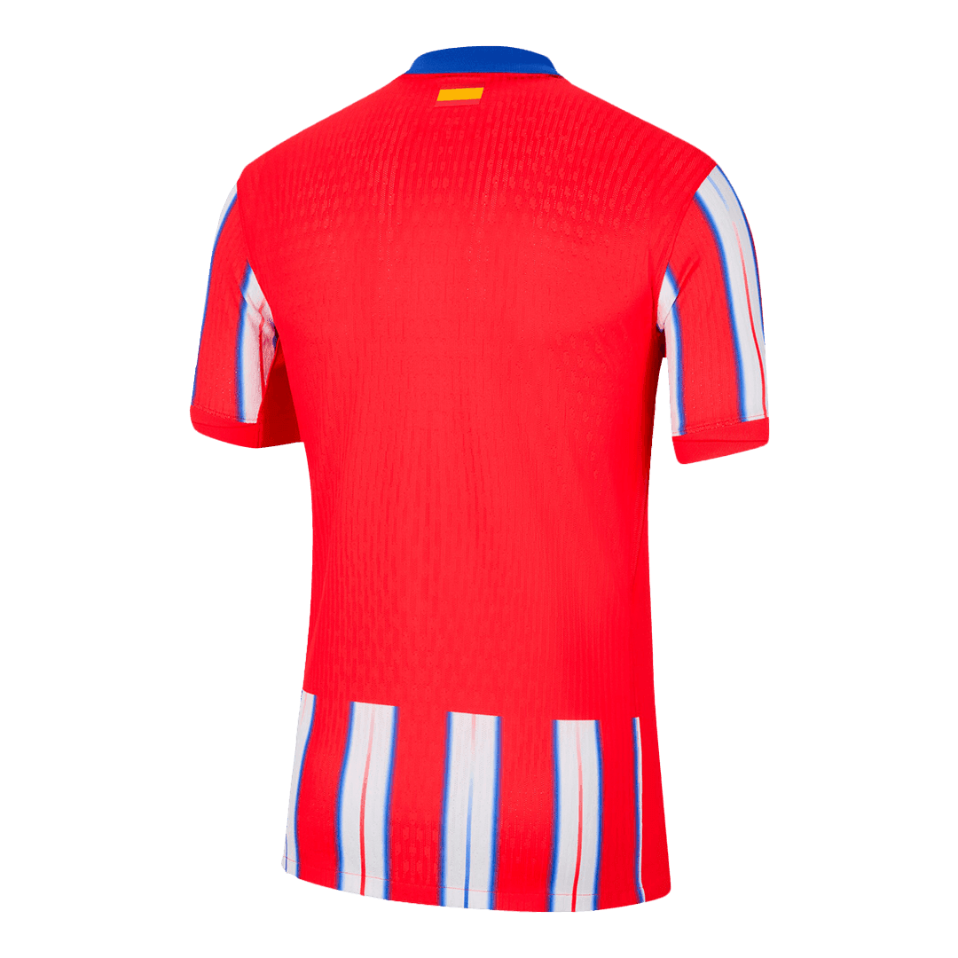 Męska domowa koszulka piłkarska Atletico Madryt w wersji dla graczy 2024/25 - Slim Fit - Topowe Koszulki Pilkarskie Sklep Internetowy