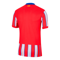 Męska domowa koszulka piłkarska Atletico Madryt w wersji dla graczy 2024/25 - Slim Fit - Topowe Koszulki Pilkarskie Sklep Internetowy