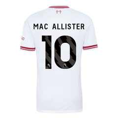 Męska koszulka Liverpoolu wyjazdowa MAC ALLISTER #10 wersja zawodnicza 2026/27