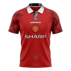 Męska Koszulka Retro Domowa Manchester United 1996/97