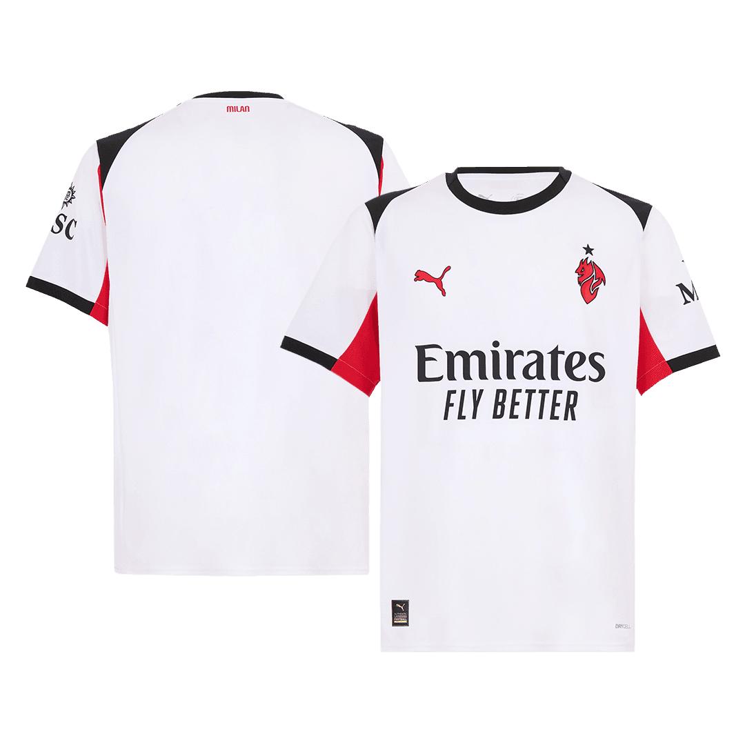 Męska Koszulka Wyjazdowa AC Milan 2025/26 - Topowe Koszulki Pilkarskie Sklep Internetowy