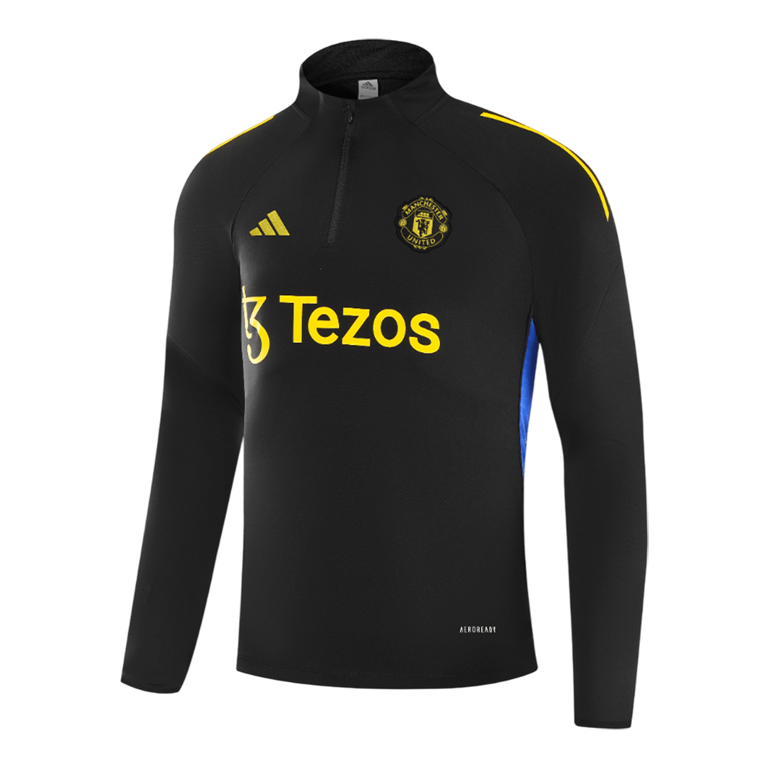 Juniorski Manchester United Bluza z zamkiem Komplet Dresowy 2025/26